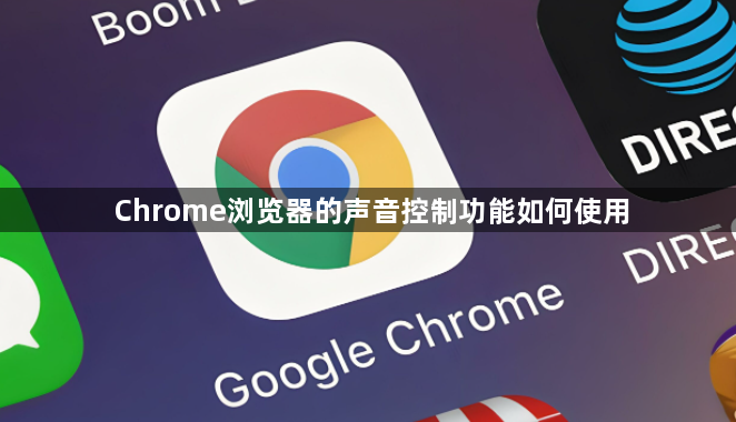 Chrome浏览器的声音控制功能如何使用1