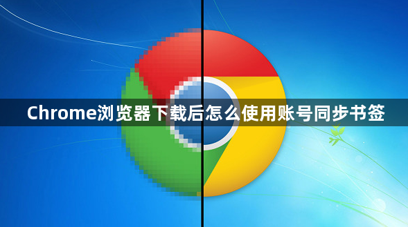 Chrome浏览器下载后怎么使用账号同步书签1
