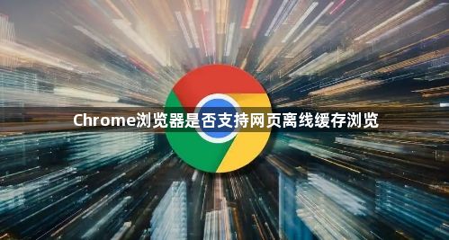Chrome浏览器是否支持网页离线缓存浏览1