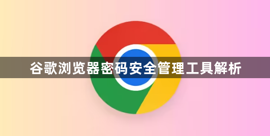 谷歌浏览器密码安全管理工具解析1