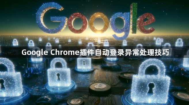 Google Chrome插件自动登录异常处理技巧1