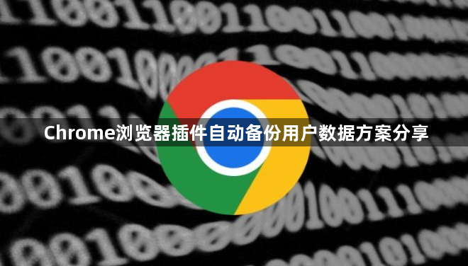 Chrome浏览器插件自动备份用户数据方案分享1