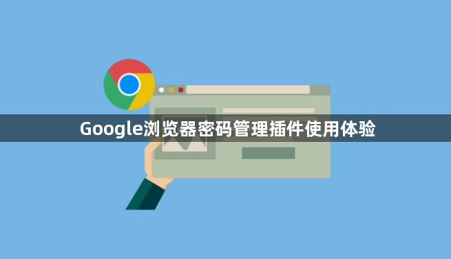 Google浏览器密码管理插件使用体验1