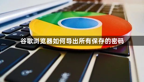 谷歌浏览器如何导出所有保存的密码1