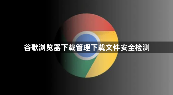 谷歌浏览器下载管理下载文件安全检测1
