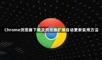 Chrome浏览器下载及浏览器扩展自动更新实用方法1