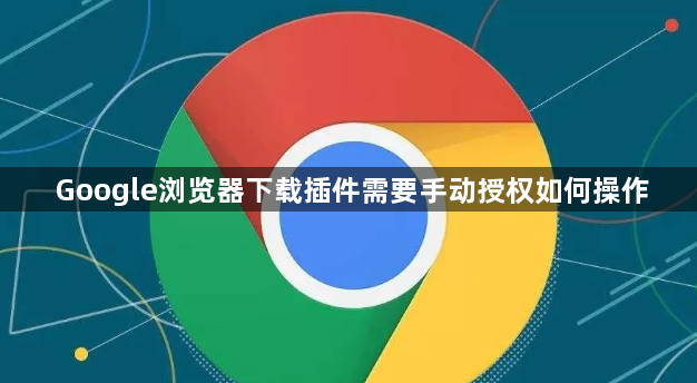 Google浏览器下载插件需要手动授权如何操作1