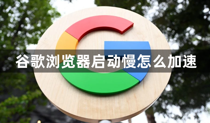 谷歌浏览器启动慢怎么加速1