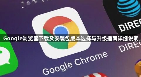 Google浏览器下载及安装包版本选择与升级指南详细说明1