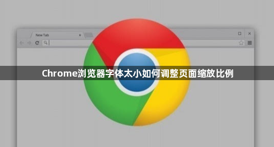 Chrome浏览器字体太小如何调整页面缩放比例1