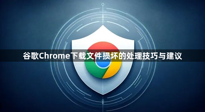 谷歌Chrome下载文件损坏的处理技巧与建议1