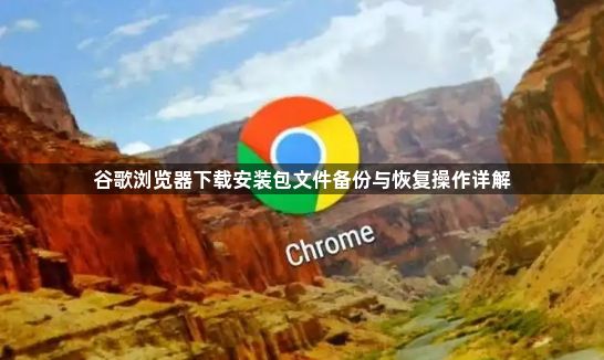 谷歌浏览器下载安装包文件备份与恢复操作详解1