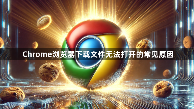 Chrome浏览器下载文件无法打开的常见原因1