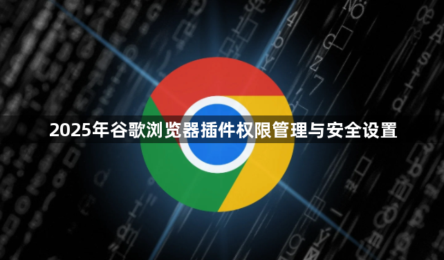 2025年谷歌浏览器插件权限管理与安全设置1
